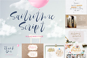Handwritten Font Bundle, a Script Font by Littlehand (Thumbnail 2 of 10)