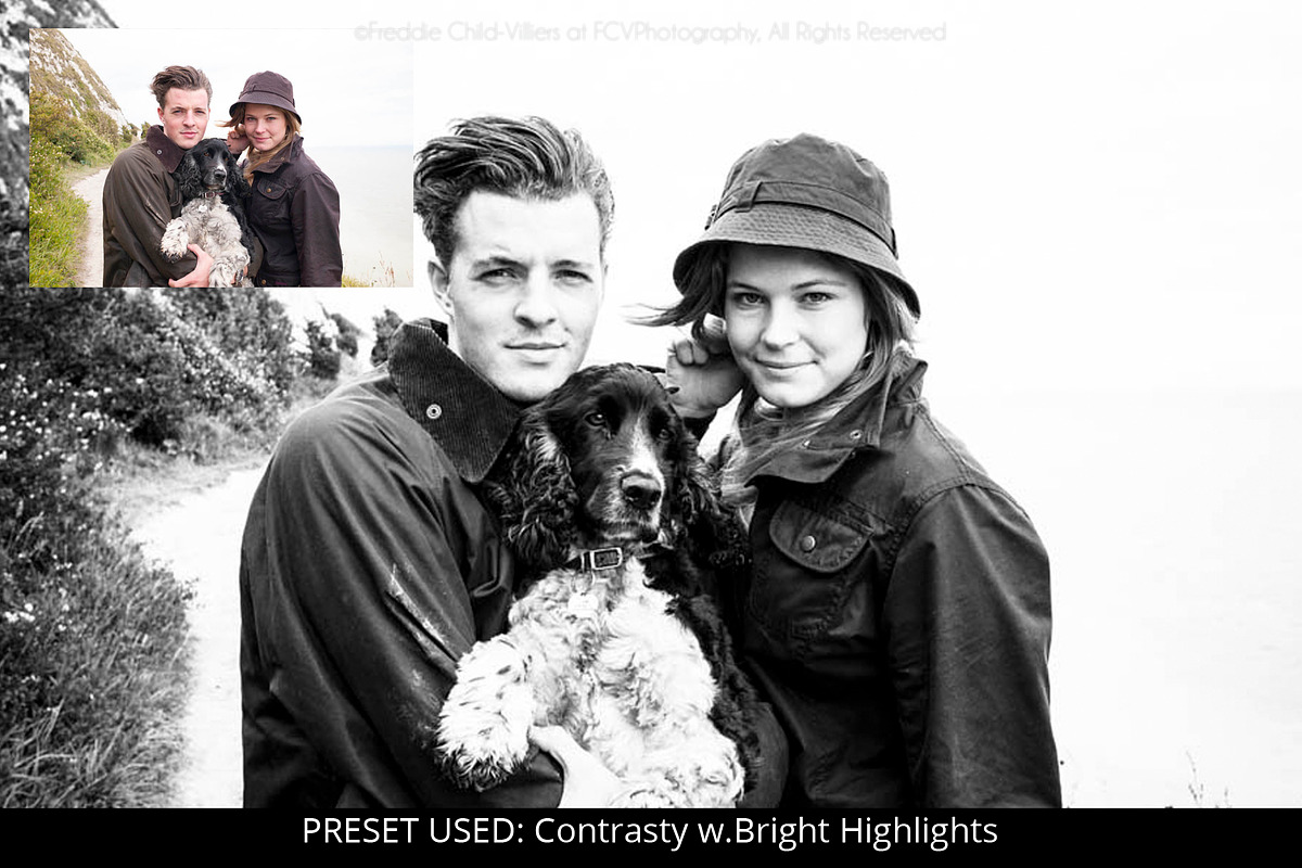 Pro Black & White Lightroom Presets preview 7