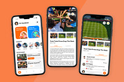 Linews - News & Media Mobile App, an App Template by trabaskriya (Thumbnail 4 of 5)
