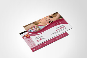 Beauty & Spa Postcards Templates