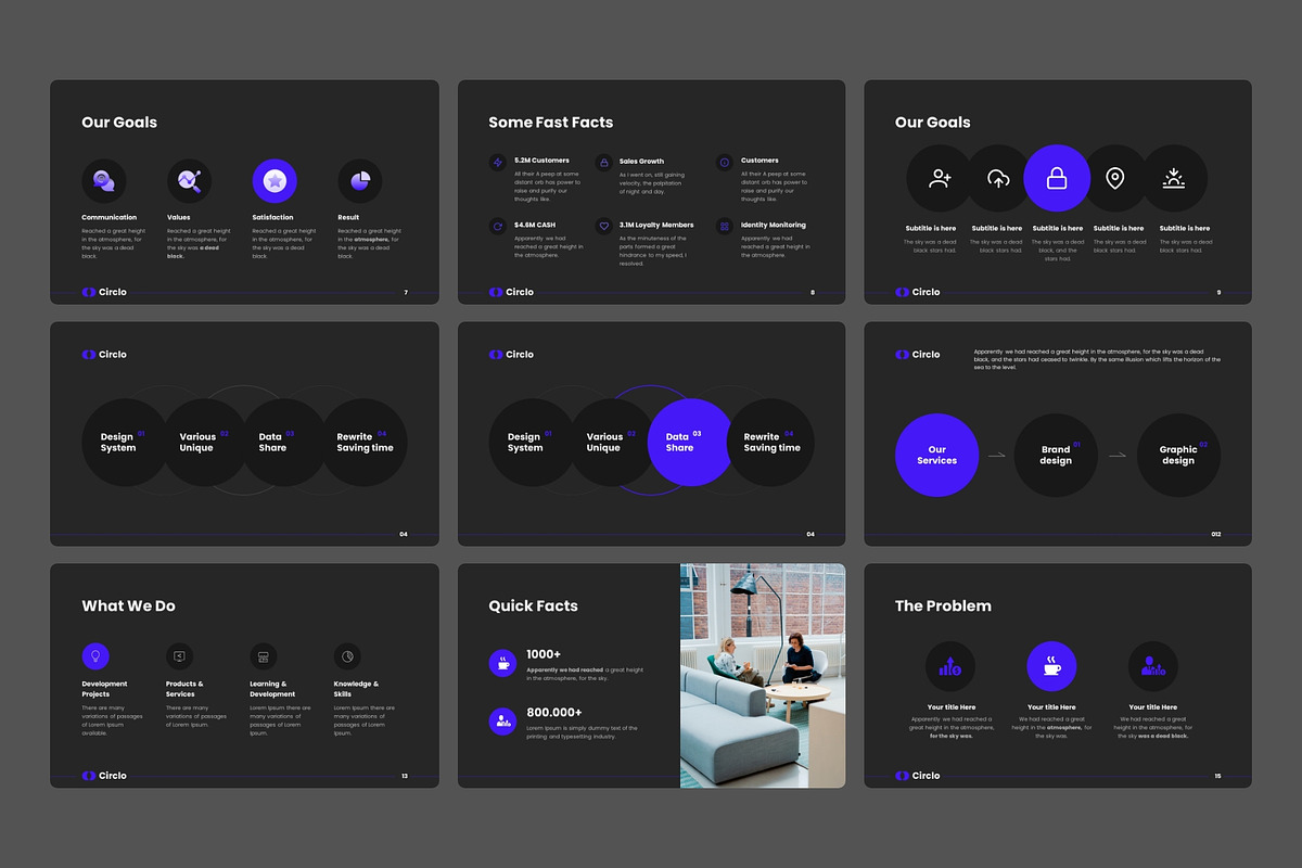 Circlo- Animated Presentation Bundle, a Presentation Template by MNML Agency (Photo 38 of 63)