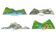 Natural sights of Norway, an Illustration by GenziWorkshop (Thumbnail 6 of 13)