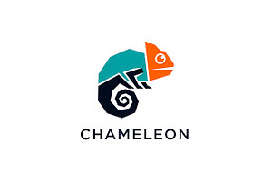 Chameleon Logo Design, a Branding & Logo Template by Logocreative