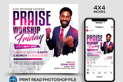 Church Flyer Bundle, a Flyer Template by AfzaalGraphics (Thumbnail 3 of 5)