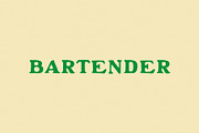 Bartender Typeface, a Handwritten Font by Taylor Penton (Thumbnail 1 of 6)