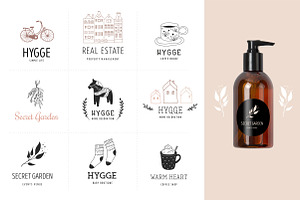 Hygge - Premade Logo Collection