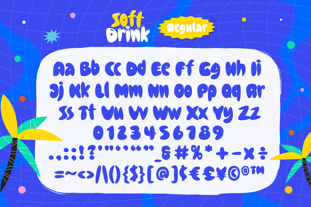 Soft Drink Font, a Handwritten Font by KengGraphic (Photo 6 of 10)