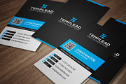 Corporate Business Card CM0039, a Business Card Template by annozio (Thumbnail 1 of 4)