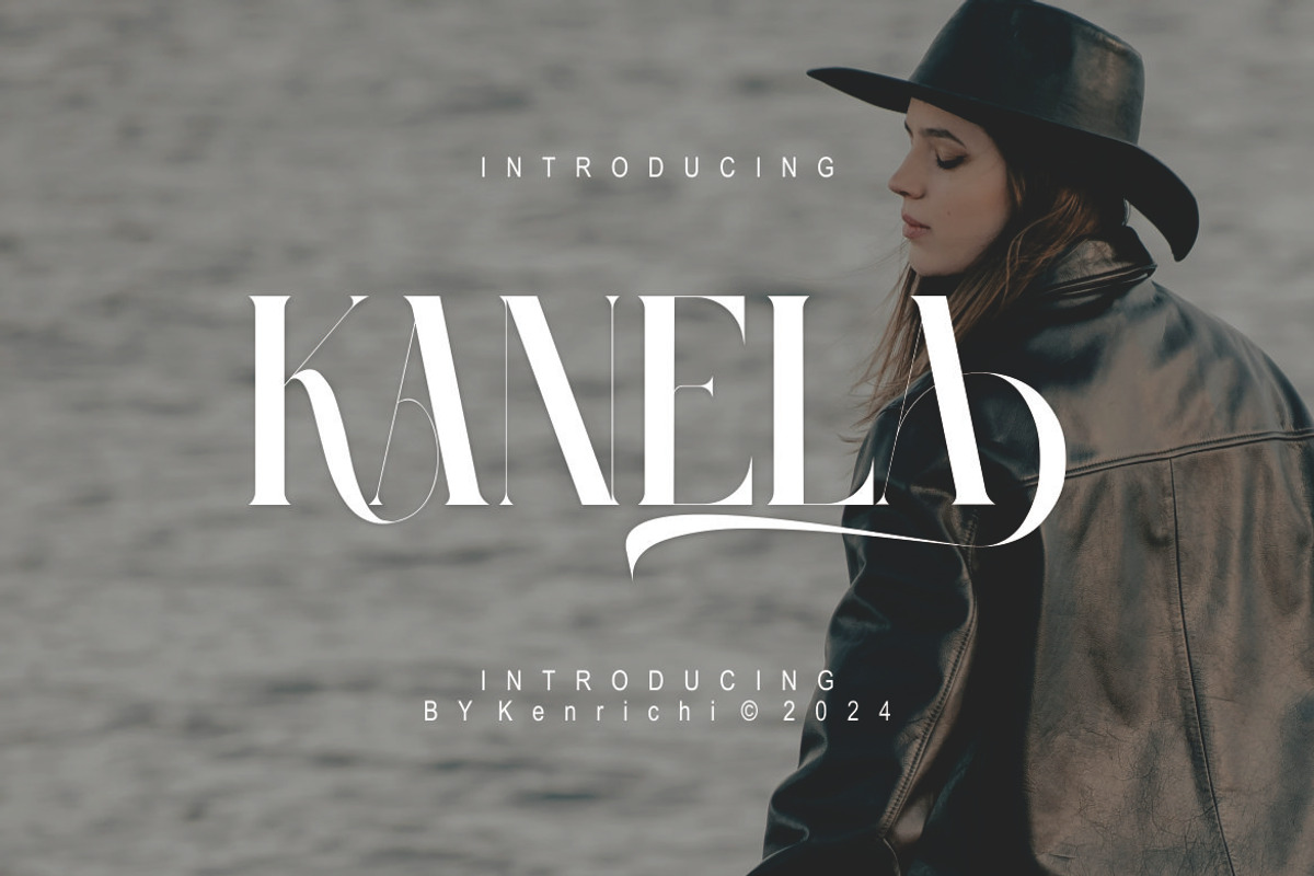 Kanela, a Serif Font by Kenrichi (Photo 1 of 9)