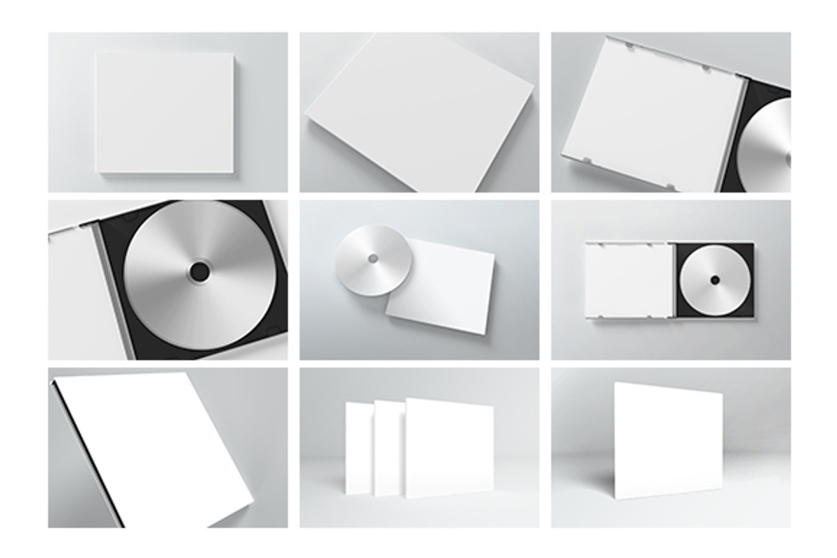 CD Case & Disc Mock-up, a Packaging Mockup by ItemBridge (Photo 5 of 5)