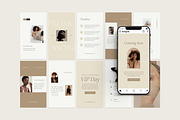 Luxury Aesthetic Instagram templates, a Social Media Template by LiliesandBerries (Thumbnail 6 of 17)