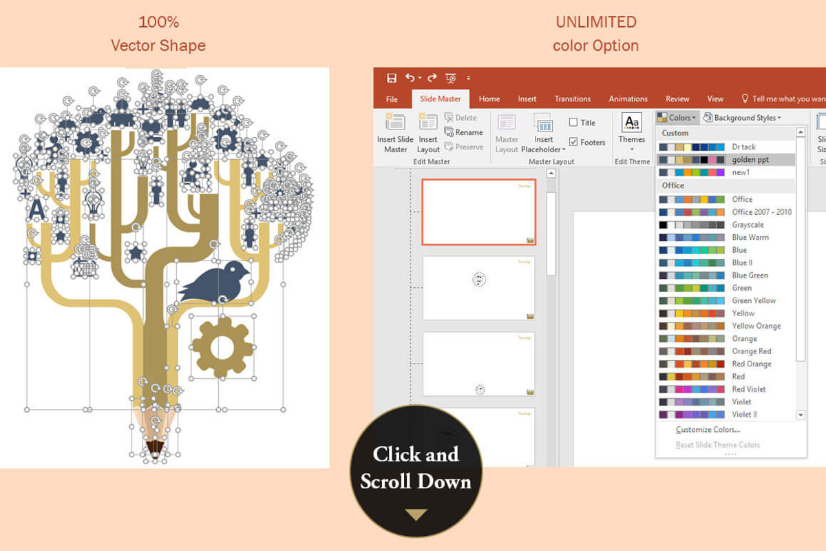 Goud Keynote Presentation, a Presentation Template by ORCOLOR (Photo 5 of 6)