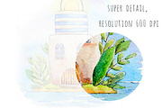 Sea watercolor adventures, an Animal Illustration by Funny-sunny (Thumbnail 16 of 16)
