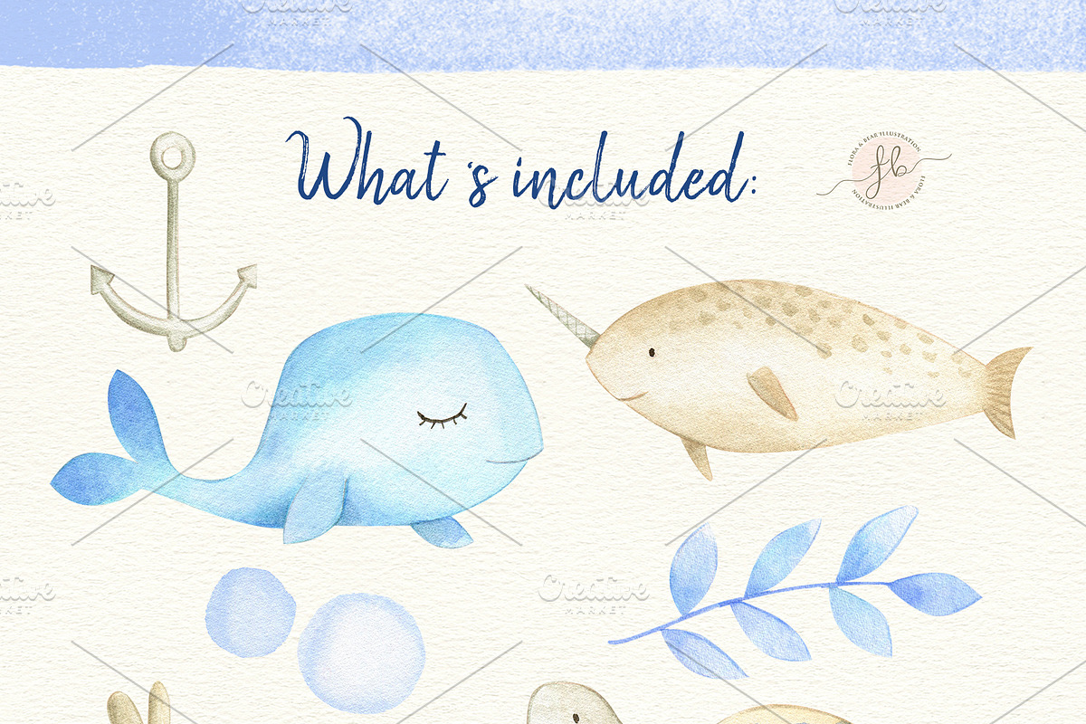Under the Sea, an Animal Illustration by Flora+Bear (Photo 2 of 4)