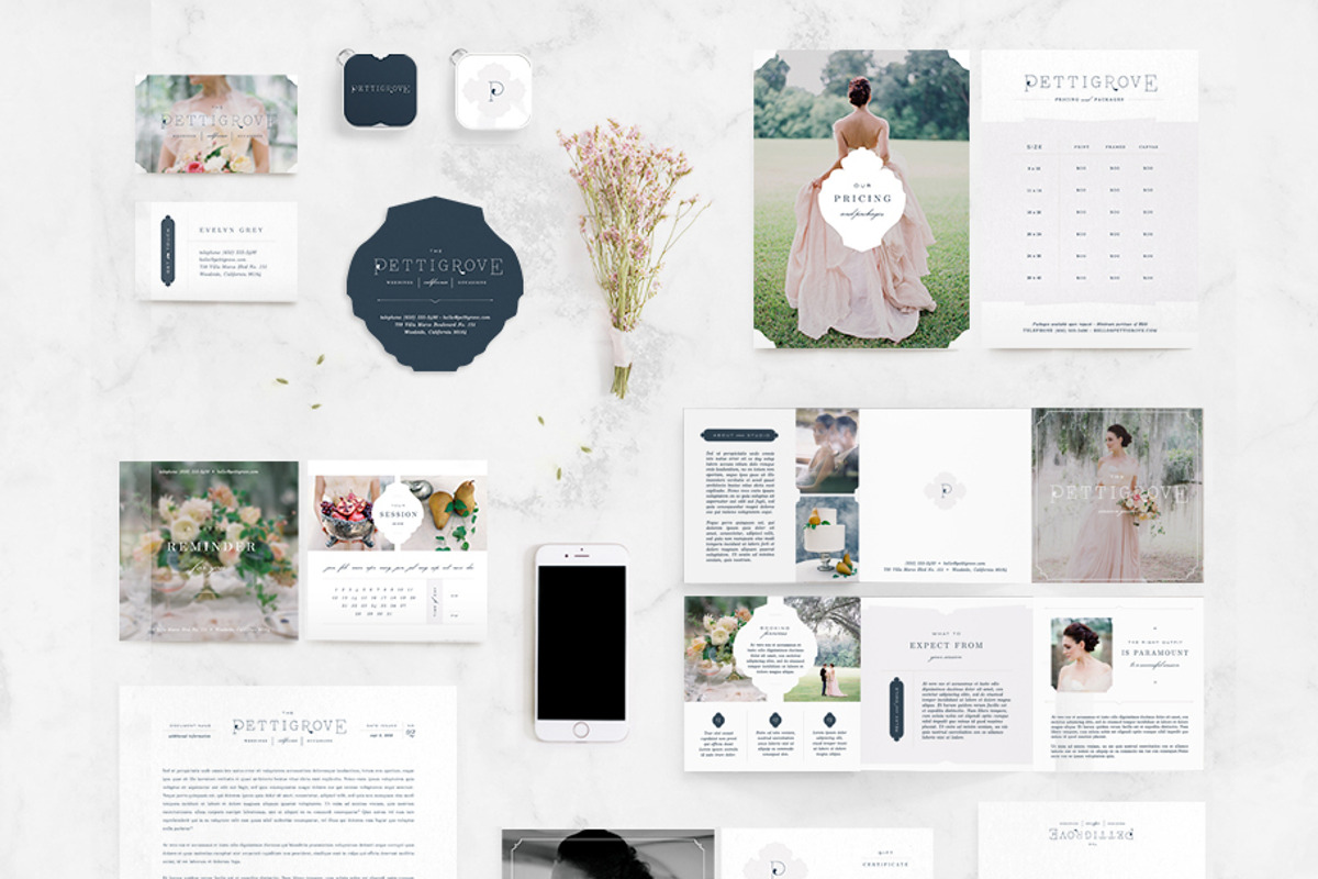 Pettigrove II Welcome Packet, a Stationery Template by Red Met Yellow Creative (Photo 1 of 11)