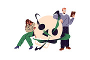 Psychotherapy, psychology concepts, a Person Illustration by PaperTrident (Thumbnail 10 of 10)