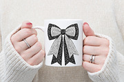 Coquette Black Sparkly Bow PNG File, an Illustration by Watercolor design (Thumbnail 3 of 3)