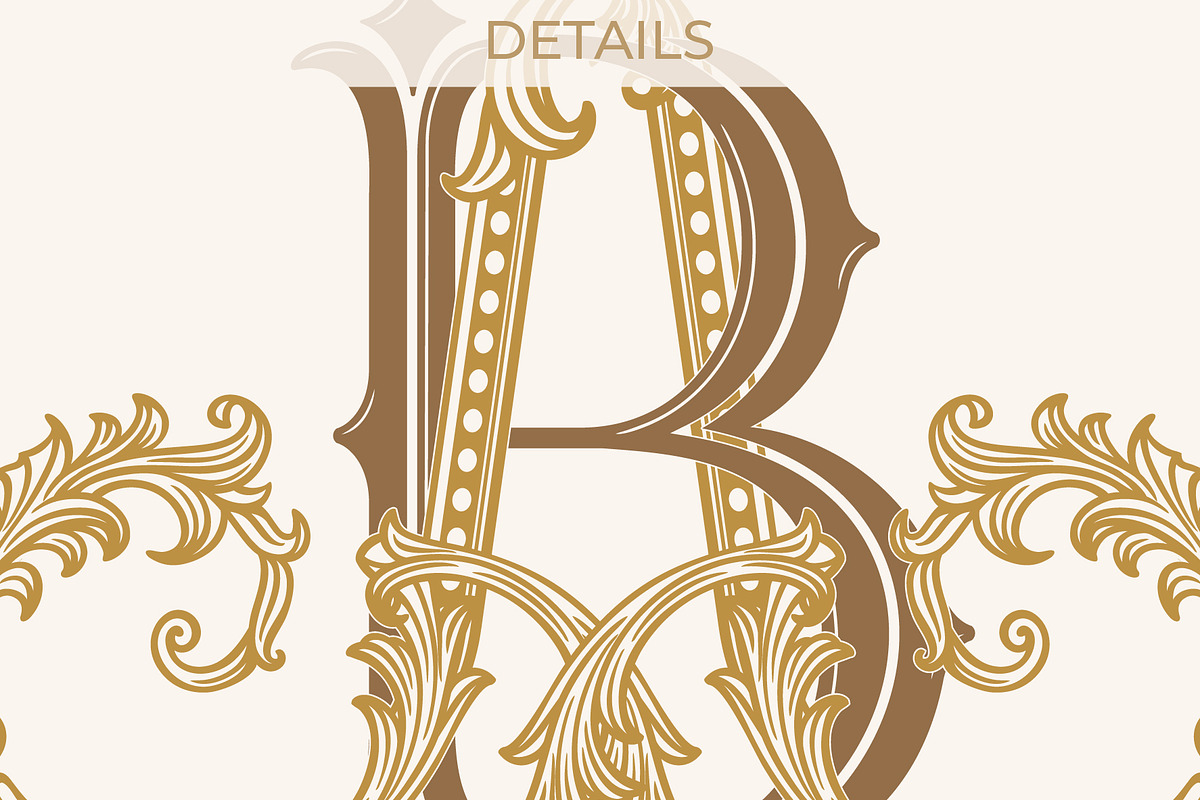AB BA Wedding Monogram Logo, a Branding & Logo Template by LogoAV (Photo 4 of 7)