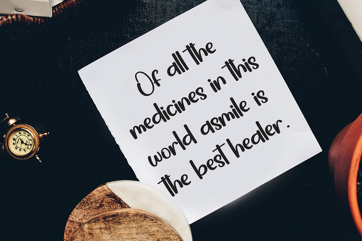 Midnight | Script Font, a Handwritten Font by Scratchones (Photo 2 of 8)