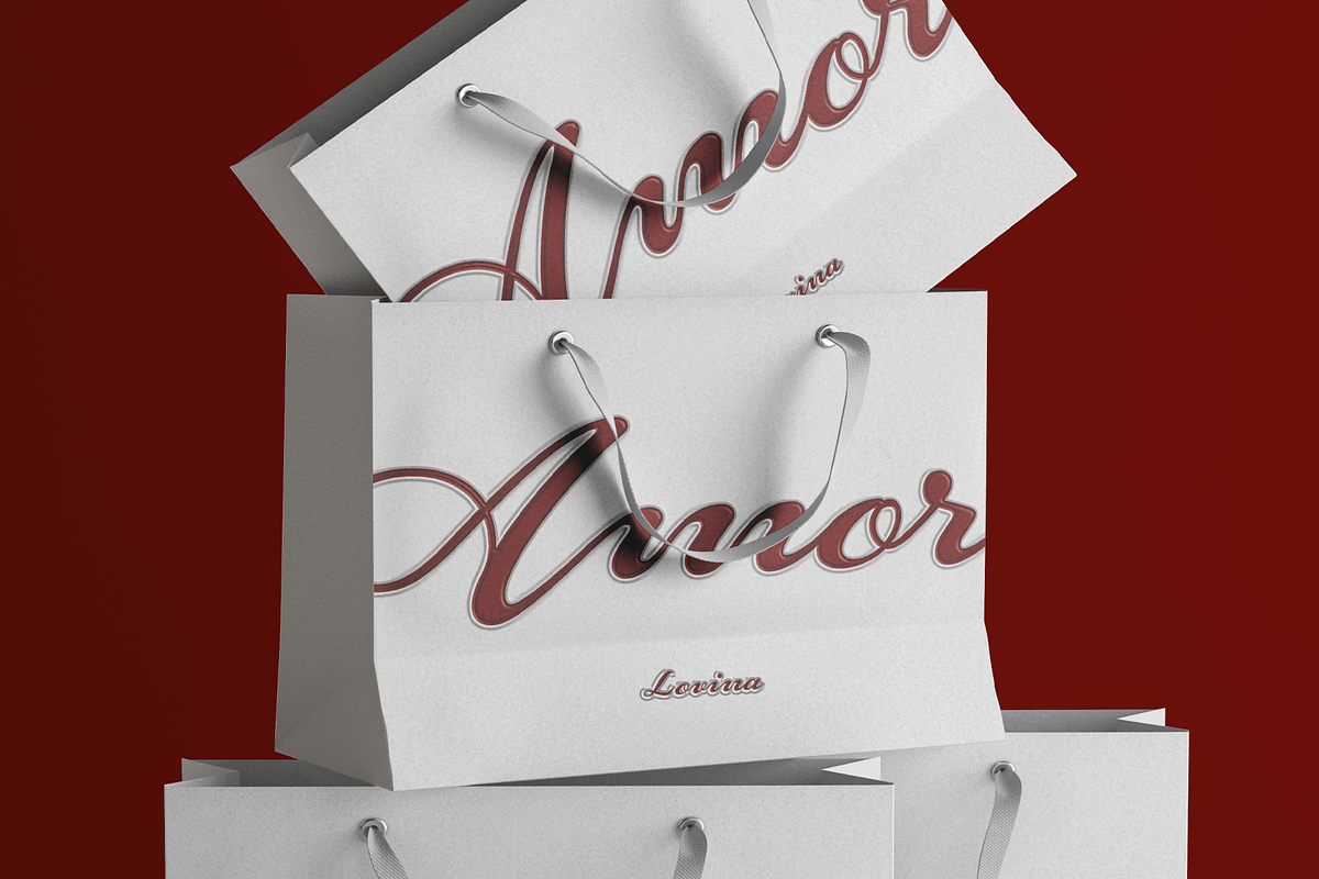 CF Lovina - Beautiful Elegant Script, a Script Font by Indotype Foundry (Photo 9 of 10)