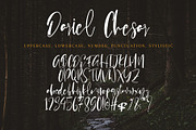 Dariel Chesar, a Handwritten Font by HaKi Studio (Thumbnail 5 of 5)
