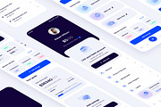 eWallet: Finance Saving Mobile App, an App Template by CreativeUI (Thumbnail 2 of 6)