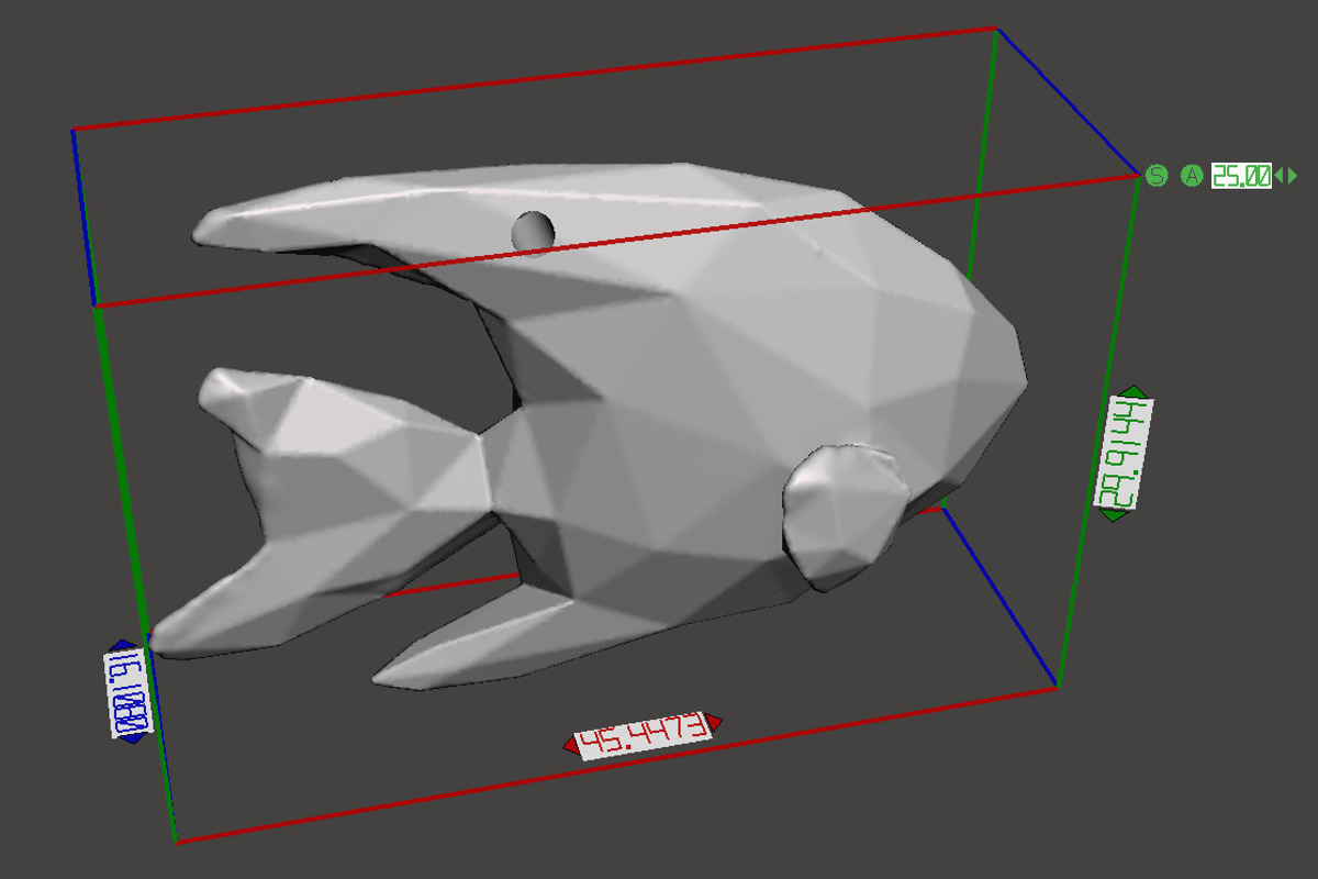 Angelfish - Ocean Charm 3D Model, an Animal 3D Model by Kseniya-Omega (Photo 5 of 6)