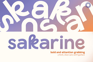 Sakarine - Sans Serif