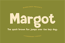 Margot - A Quirky Display Font