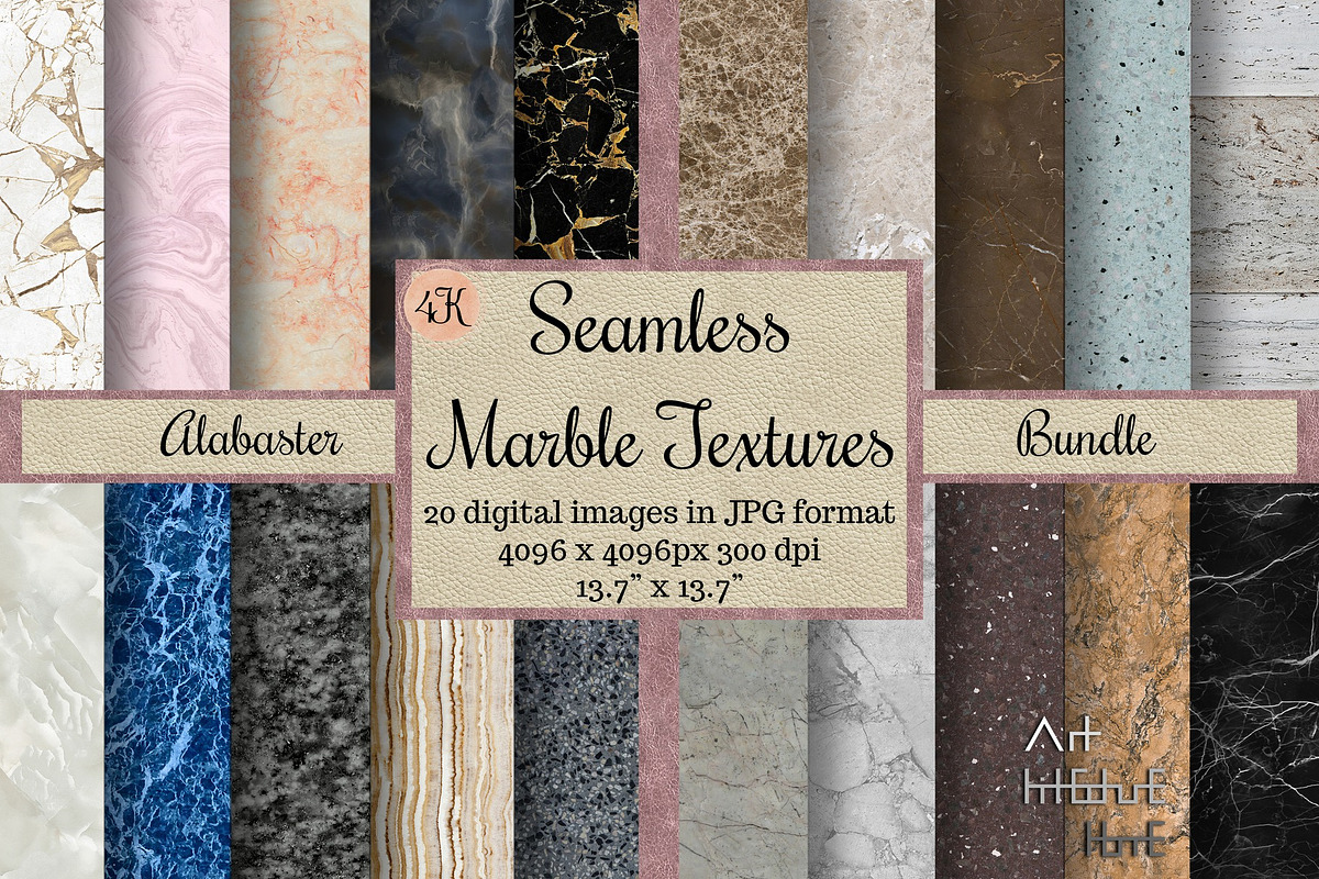 Seamless Marble - Multi Product, a Texture Graphic by Arthitecture Home (Photo 6 of 11)