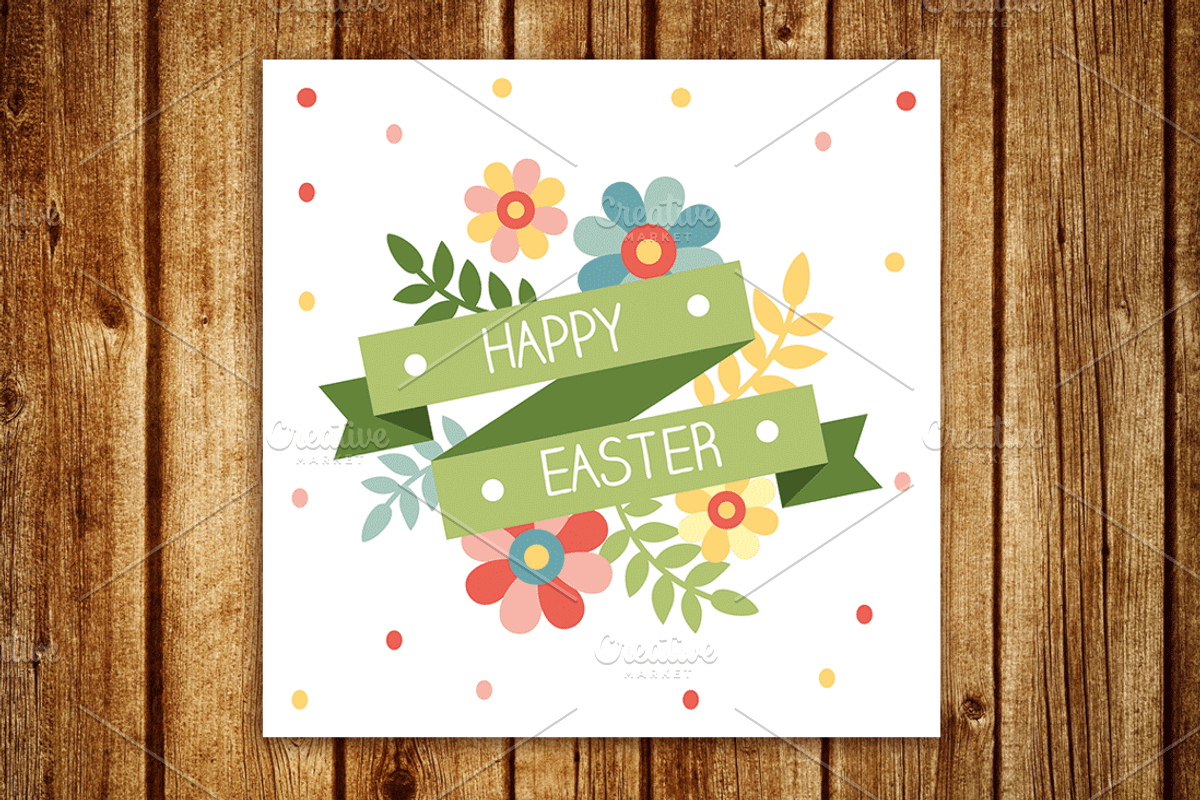 Happy easter elements and patterns, a Graphic by martynmarin (Photo 5 of 5)