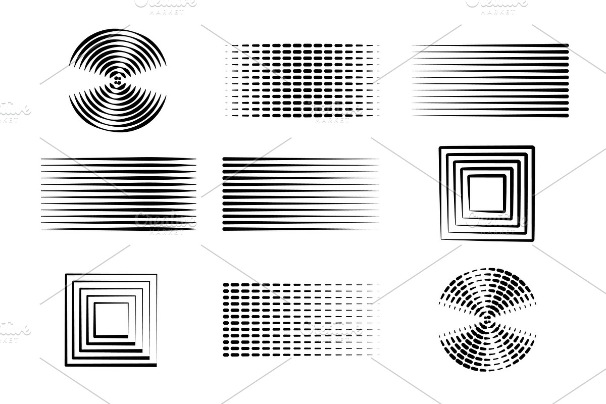 Abstract shapes for designers, a Decorative Illustration by Multigon