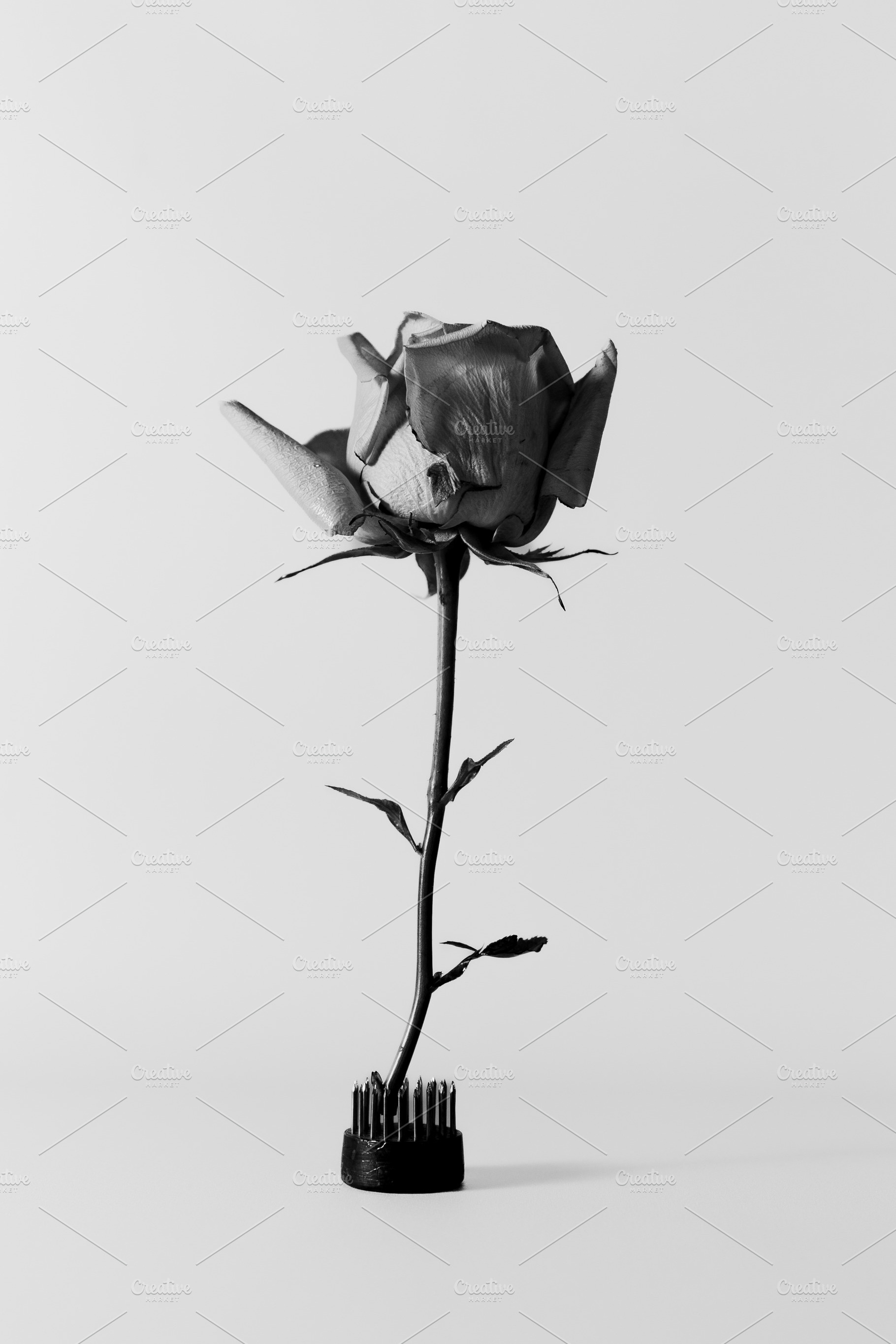Minimalist black and white photo of, an Abstract Photo by Edalin's Store