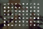 100+ Shopping Icons Set, a Solid Icon by Vectors Market (Thumbnail 2 of 2)