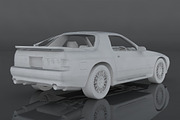1990 Mazda RX-7, a Cars & Vehicle 3D Model by valtriiu (Thumbnail 9 of 12)