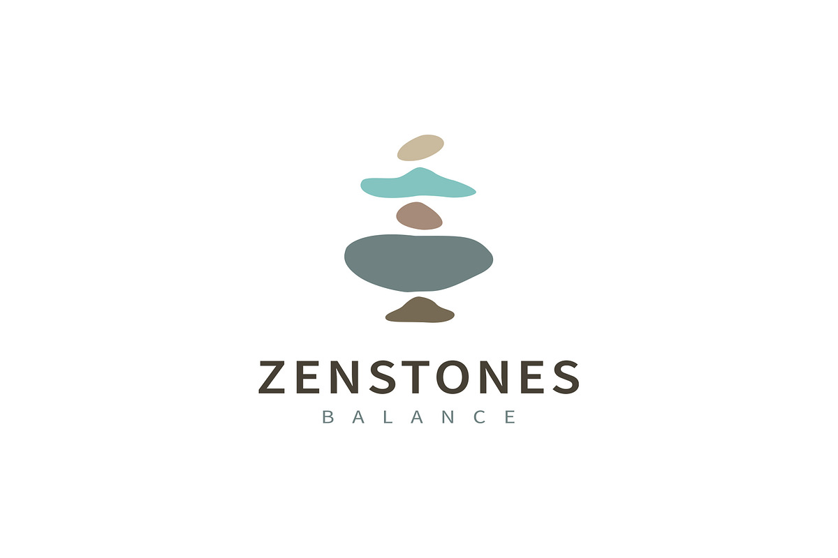 Balance stone logo design, a Branding & Logo Template by vexper (Photo 1 of 4)