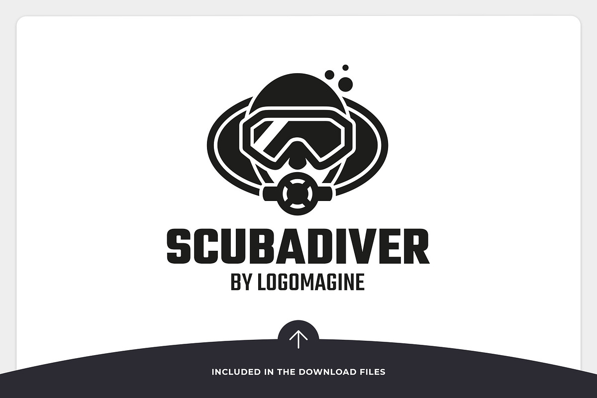 Scuba Diver Logo Template, a Branding & Logo Template by LOGOMAGINE (Photo 10 of 16)
