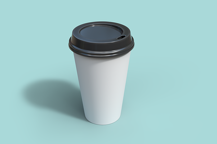 3D Coffee Cup, a Food & Drink 3D Model by Just Shop