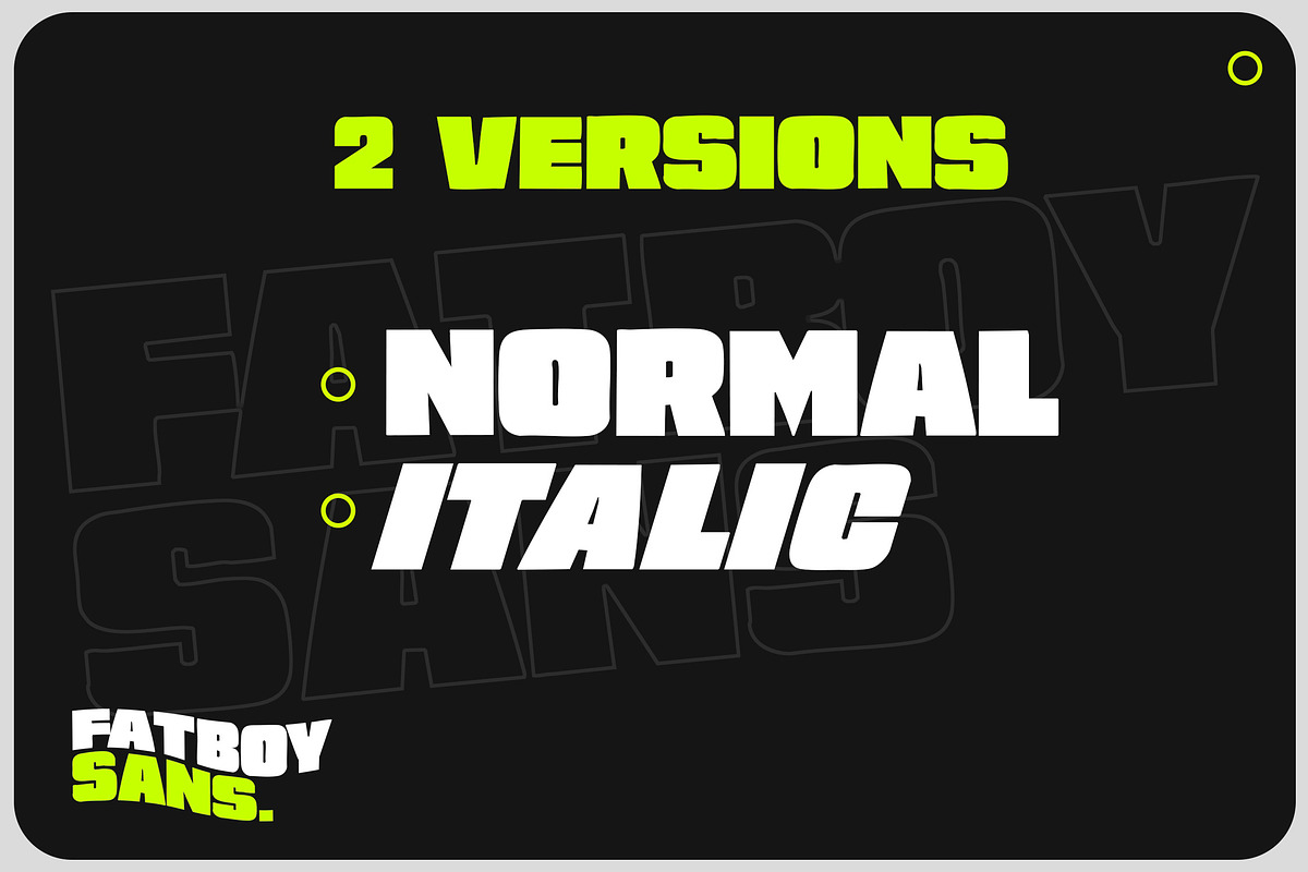 Fatboy Sans - Bold Display Font, a Sans Serif Font by Layerform Design Co. (Photo 5 of 6)