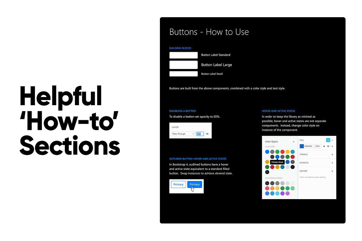 Figma Bootstrap 4 GUI Components, a Websites & App Template by Axure Themes (Photo 5 of 6)