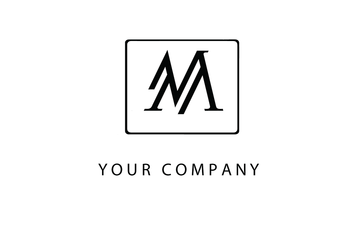 4 Modern Monogram Letter M Logos, a Branding & Logo Template by HE Studio (Photo 5 of 9)