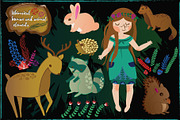 Whimsical Forest, an Animal Illustration by Arie Clares (Thumbnail 4 of 4)