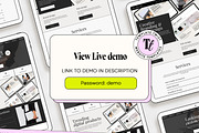 Minimal Portfolio Website, a Squarespace Template by Template Twist Shop (Thumbnail 2 of 10)