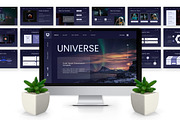 Universe - Outer Space Google Slide, a Presentation Template by Deepslide Studio (Thumbnail 4 of 6)