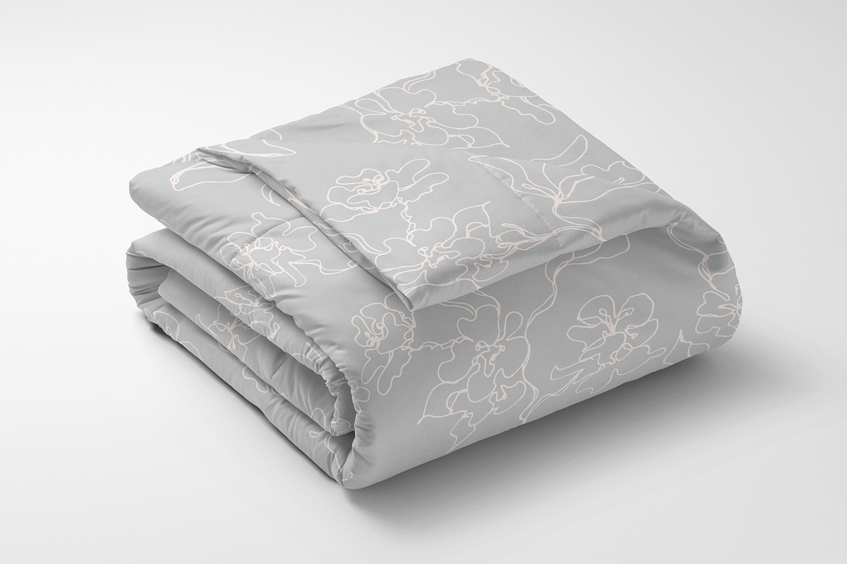 Subtle Apple Flowers Vector Patterns, a Pattern Graphic by MalyskaStudio (Photo 7 of 17)