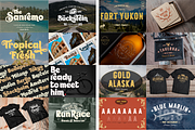 Modern Font Bundle, a Sans Serif Font by Larin Type Co. (Thumbnail 13 of 32)