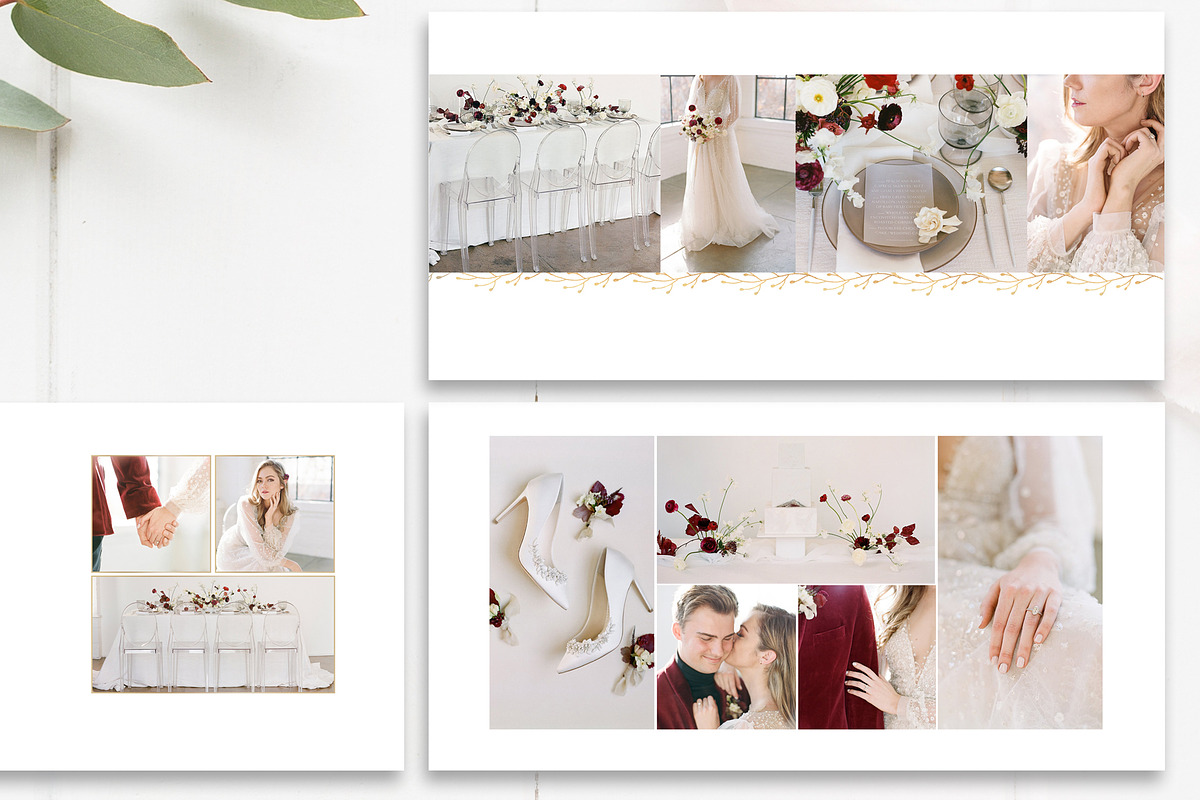 Gold Luxe Photography Album PSD, a Stationery Template by By Stephanie Design (Photo 9 of 13)