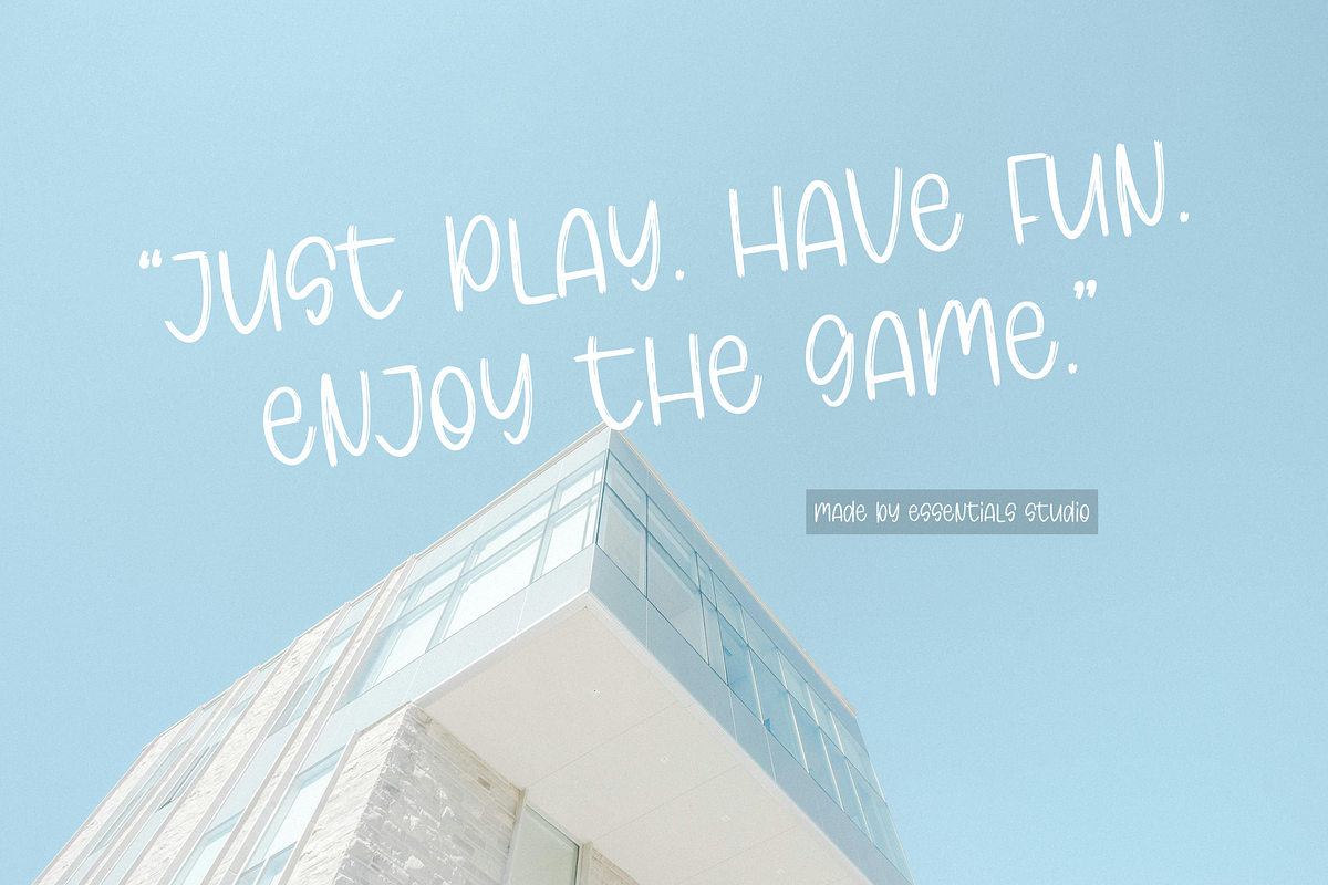 Radiant Victory, a Font by Essentials Studio (Photo 2 of 6)