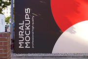 Street mural mockup bundle outdoor, an Advertising Mockup by FoundImages (Thumbnail 40 of 42)