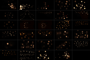 59 Golden Glamour Bokeh Lights, a Graphic by 3Motional (Thumbnail 11 of 12)
